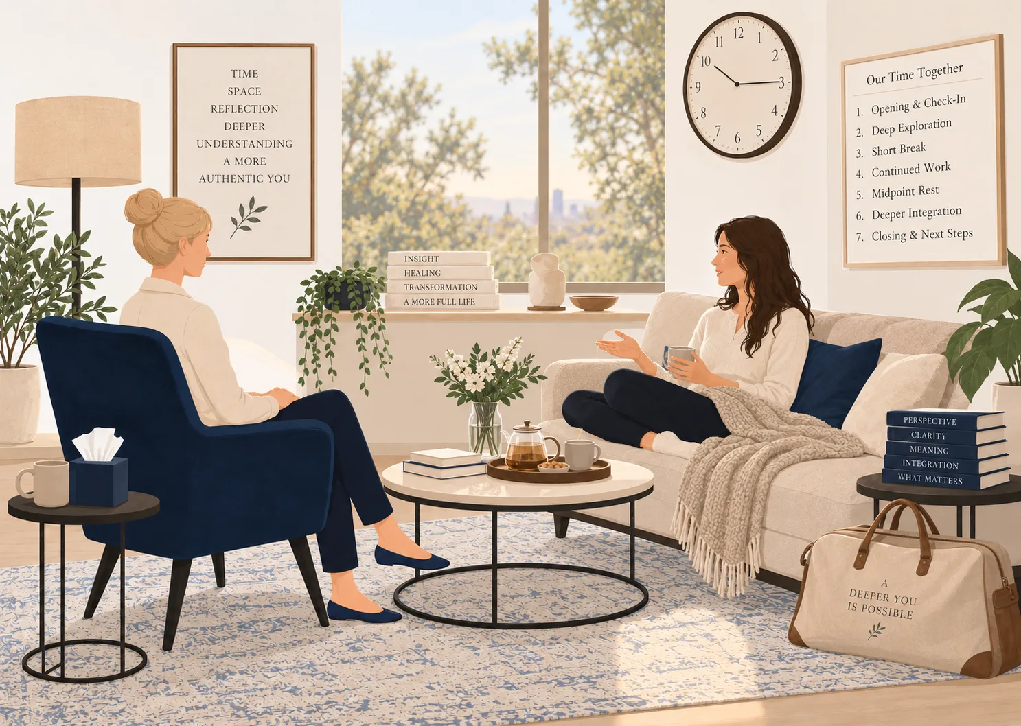 An extended psychotherapy session